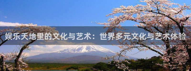 威廉希尔(williamhill)app入口：娱乐天地里的文化与艺术：世界多元文化与艺术体验