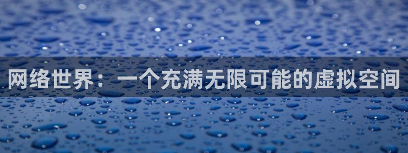 壹号大舞台有梦你就来：网络世界：一个充满无限可能的虚拟空间