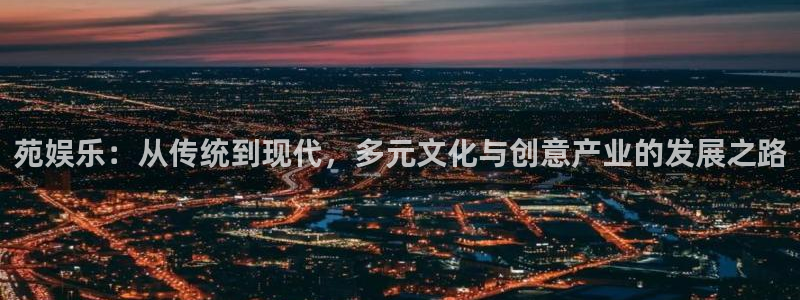 威廉希尔(williamhill)注册平台：苑娱乐：从传统到现代，多元文化与创意产业的发展之路