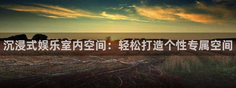 威廉希尔(williamhill)下载：沉浸式娱乐室内空间：轻松打造个性专属空间